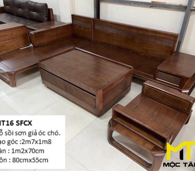 Sofa gỗ Sồi MT16 SFCX