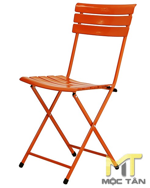 Ghế sắt mini - GS01 - màu cam
